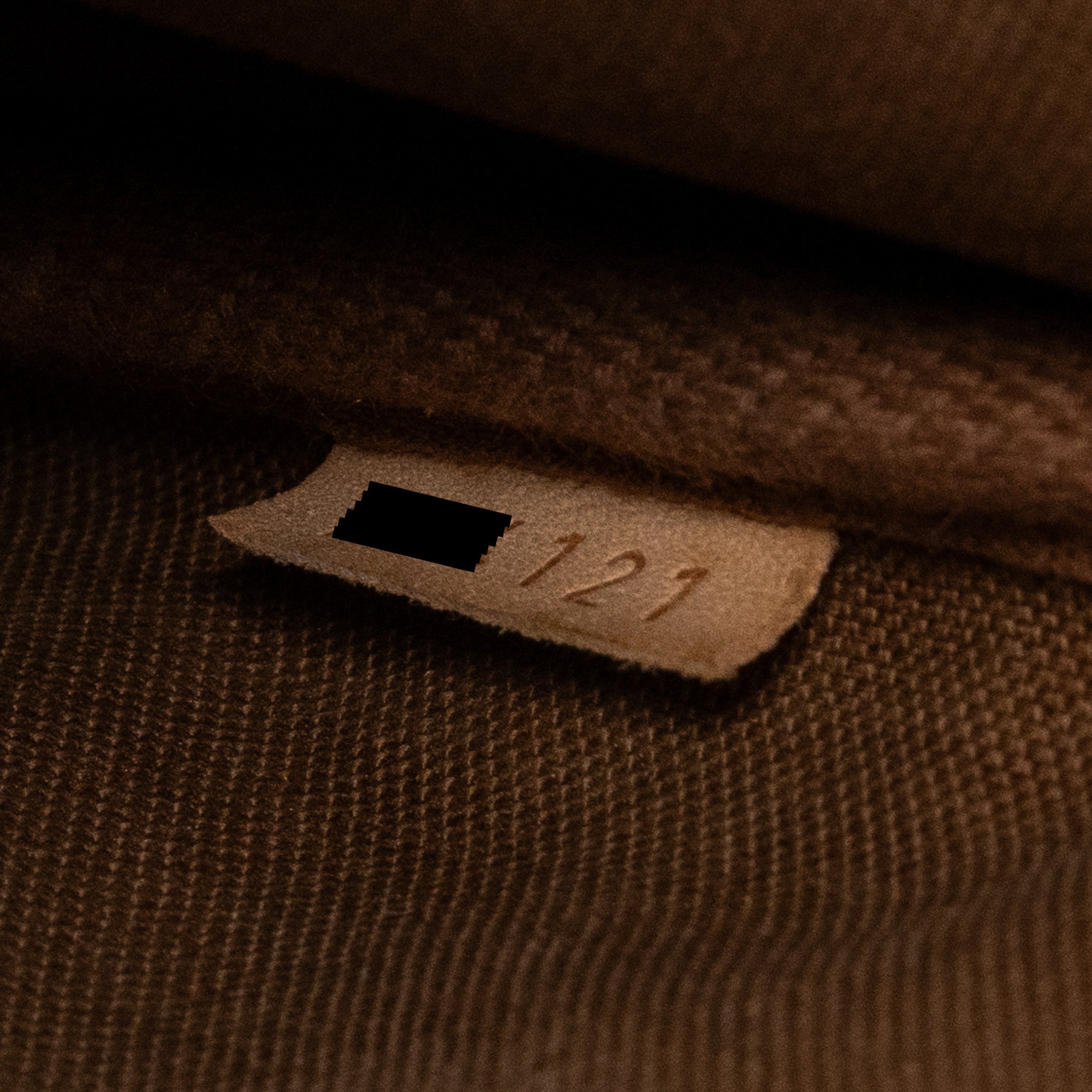 LOUIS VUITTON VINTAGE SAUMUR BAG MONOGRAM CANVAS GHW