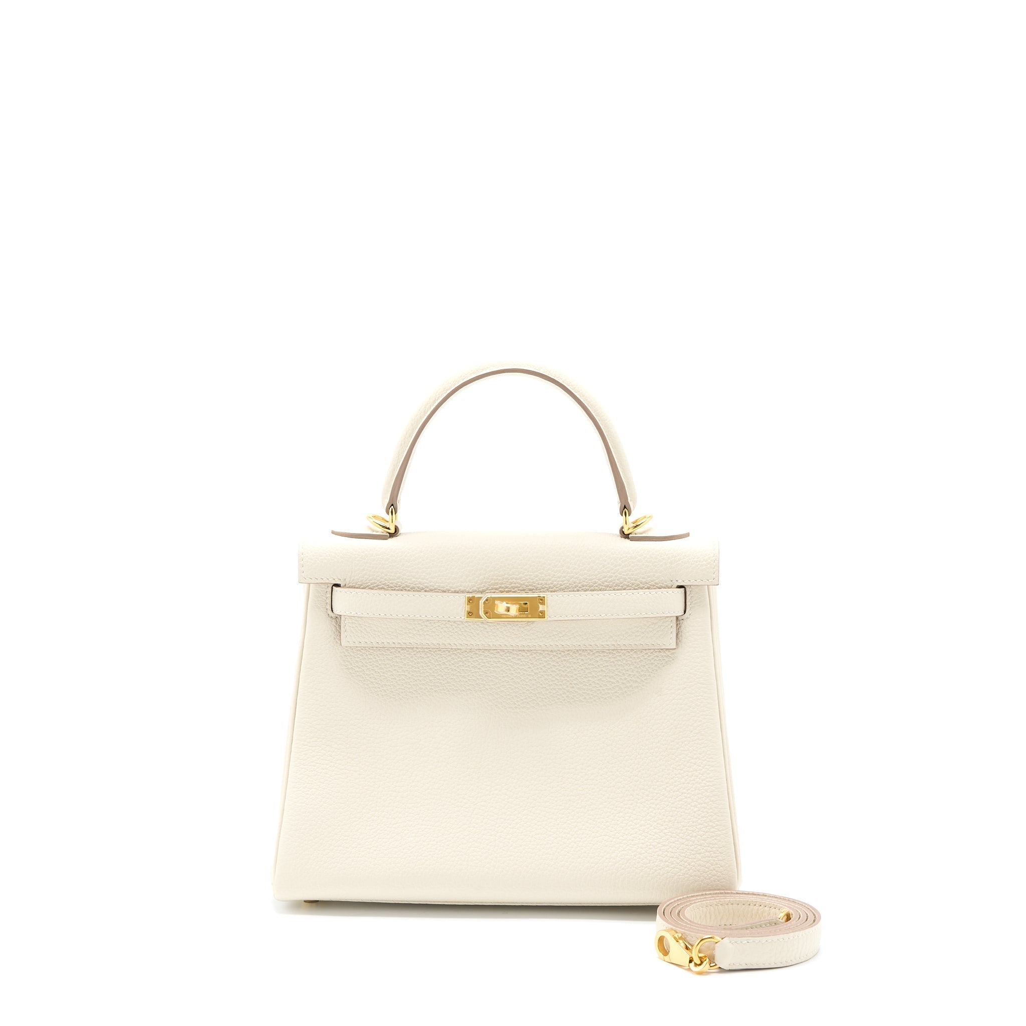 HERMES KELLY 25 TOGO CRAIE GHW