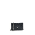 CHANEL CLASSIC WALLET ON CHAIN CAVIAR BLACK SHW