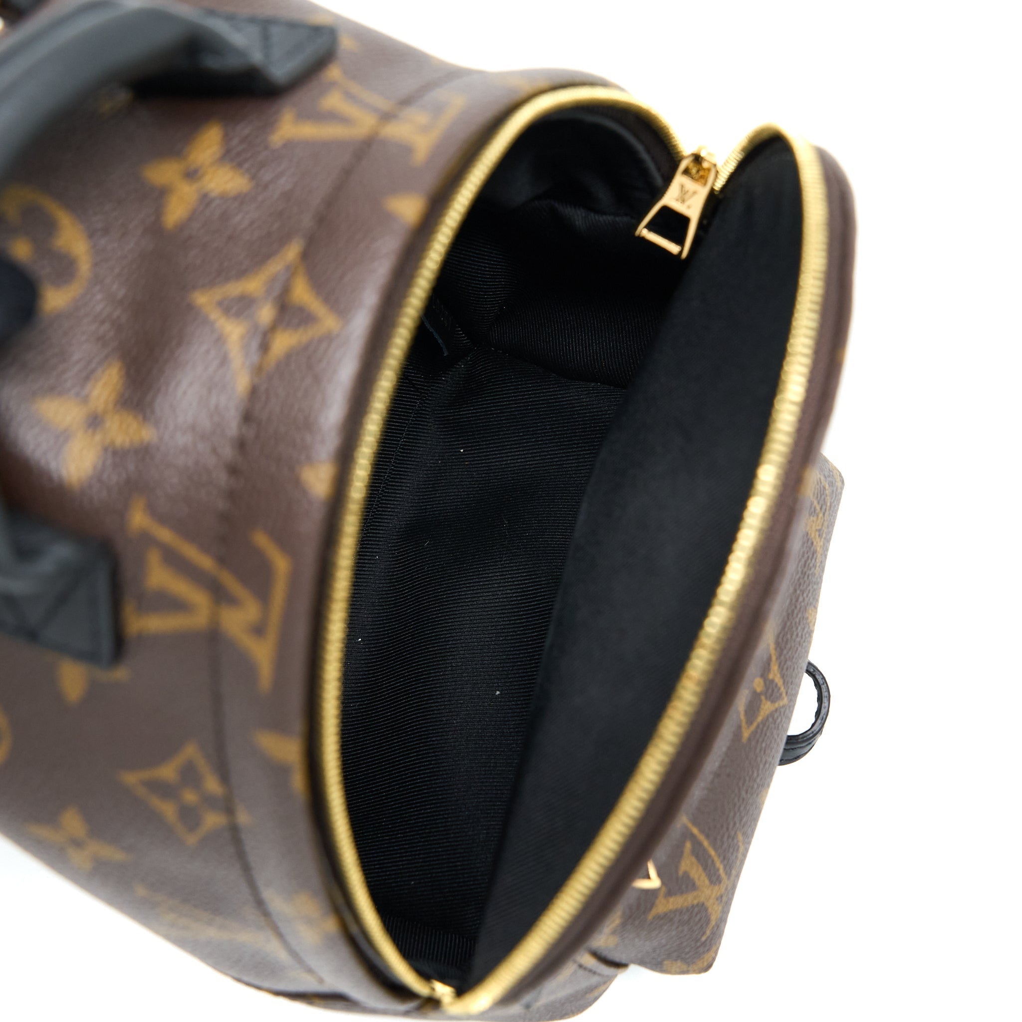 LOUIS VUITTON PALM SPRINGS MINI BACKPACK NEW VERSION MONOGRAM CANVAS GHW