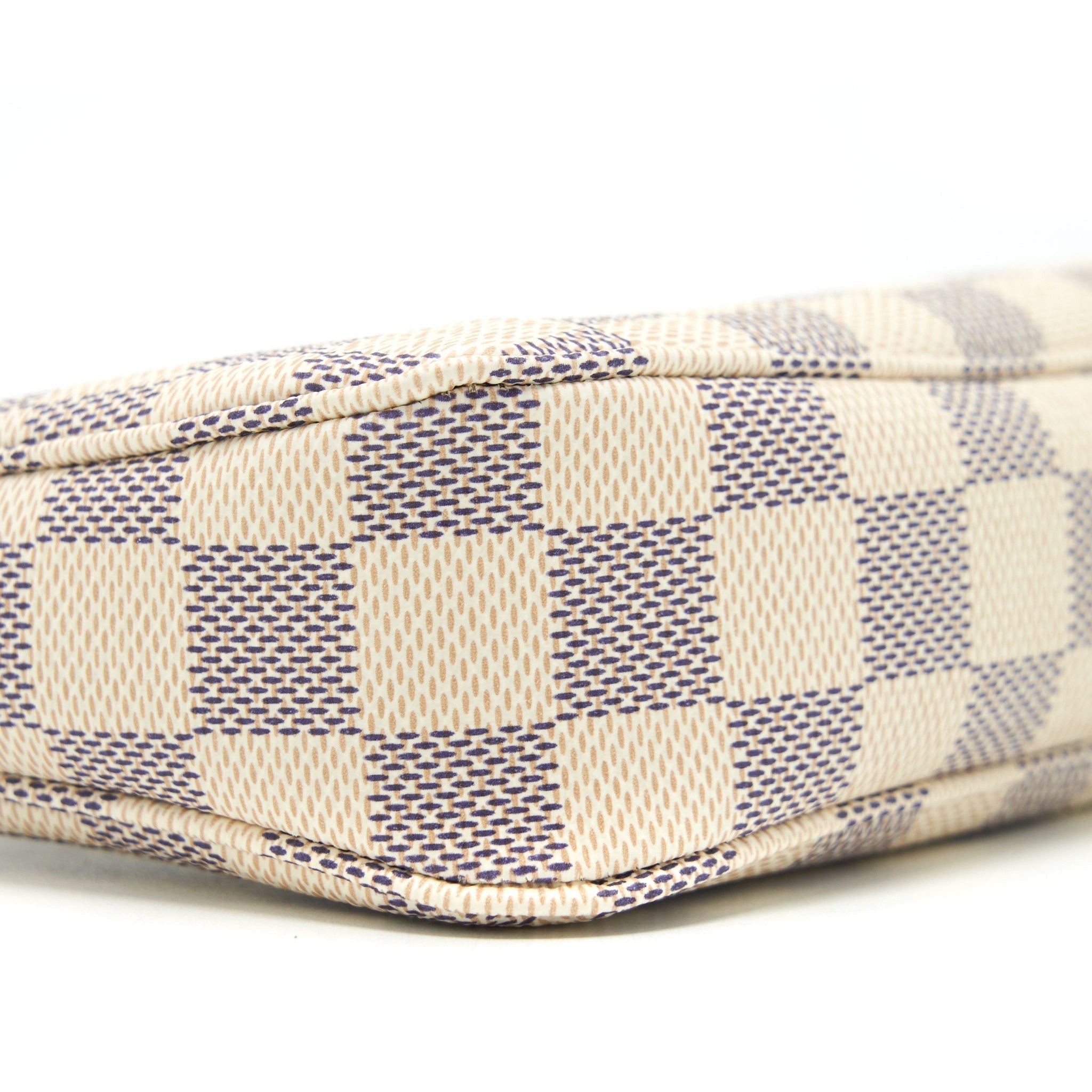 LOUIS VUITTON POCHETTE ACCESSORIES DAMIER AZUR CANVAS GHW
