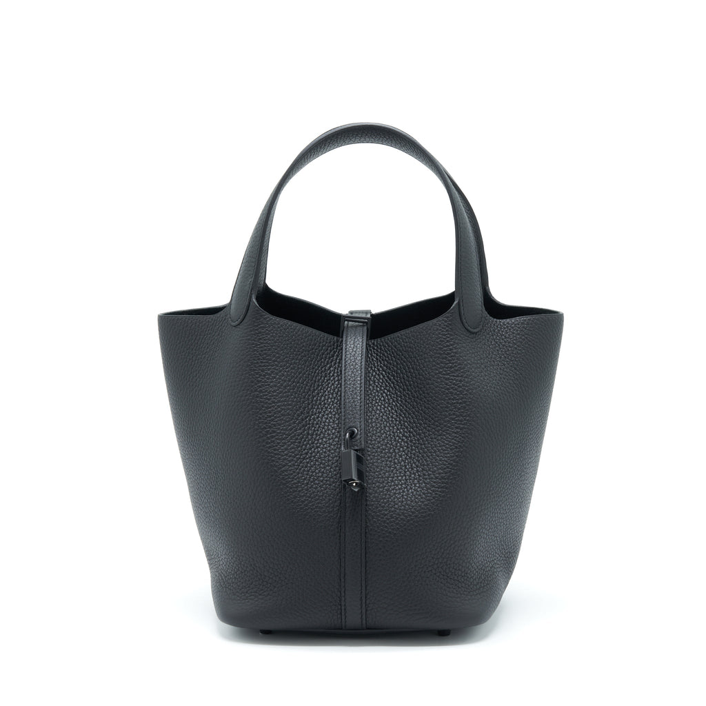 HERMES PICOTIN 22 CLEMENCE SO BLACK