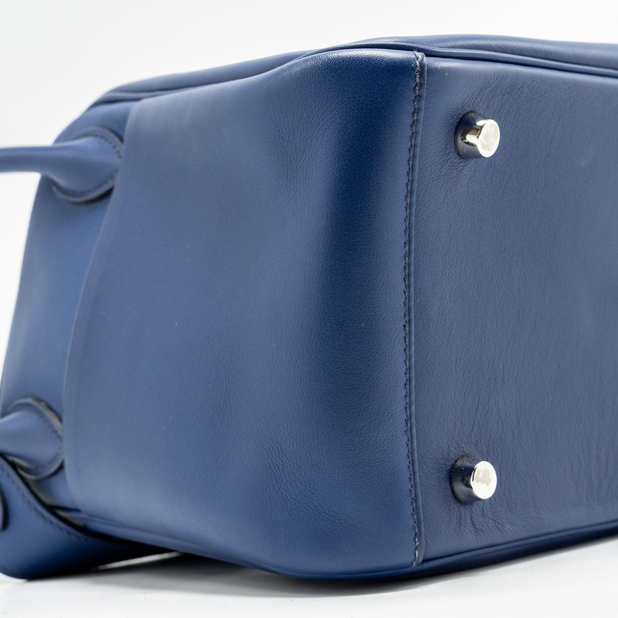 HERMES LINDY 26 SWIFT BLUE SAPHIR SHW