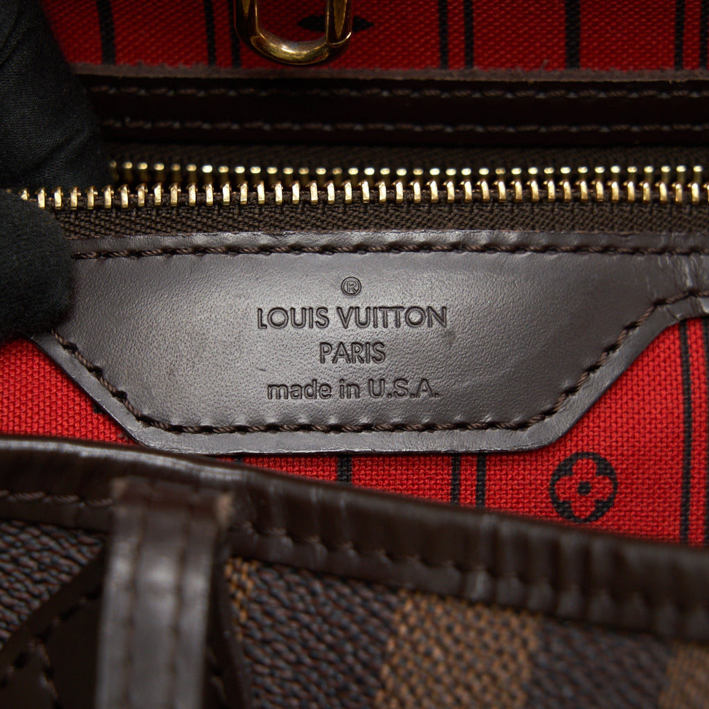 LOUIS VUITTON NEVERFULL DAMIER EBENE GM