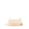 CHANEL 22C PEARL CRUSH MINI RECTANGULAR FLAP BAG LAMBSKIN LIGHT BERGE GHW (MICROCHIP)