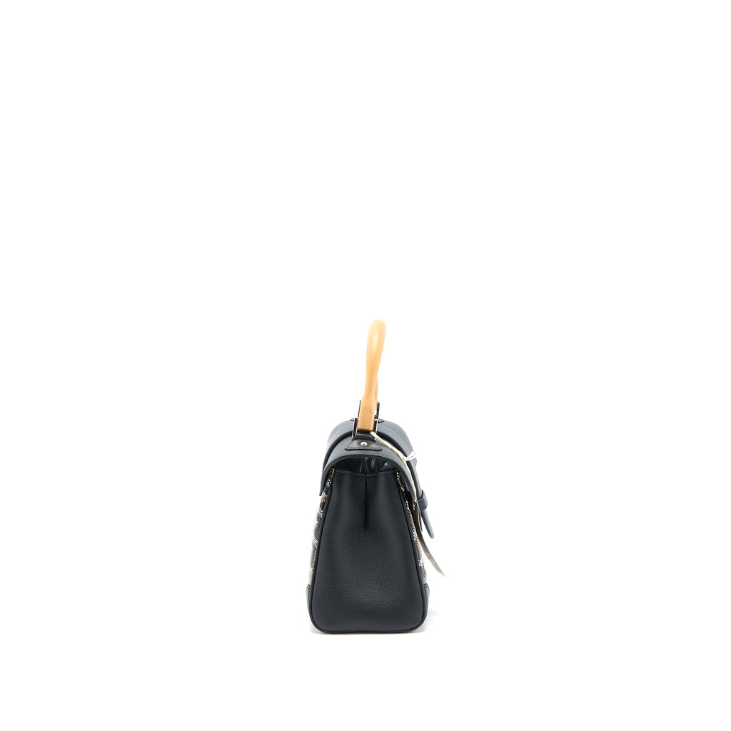 GOYARD SAIGON MINI GOYARDINE CANVAS BLACK/MULTICOLOUR SHW