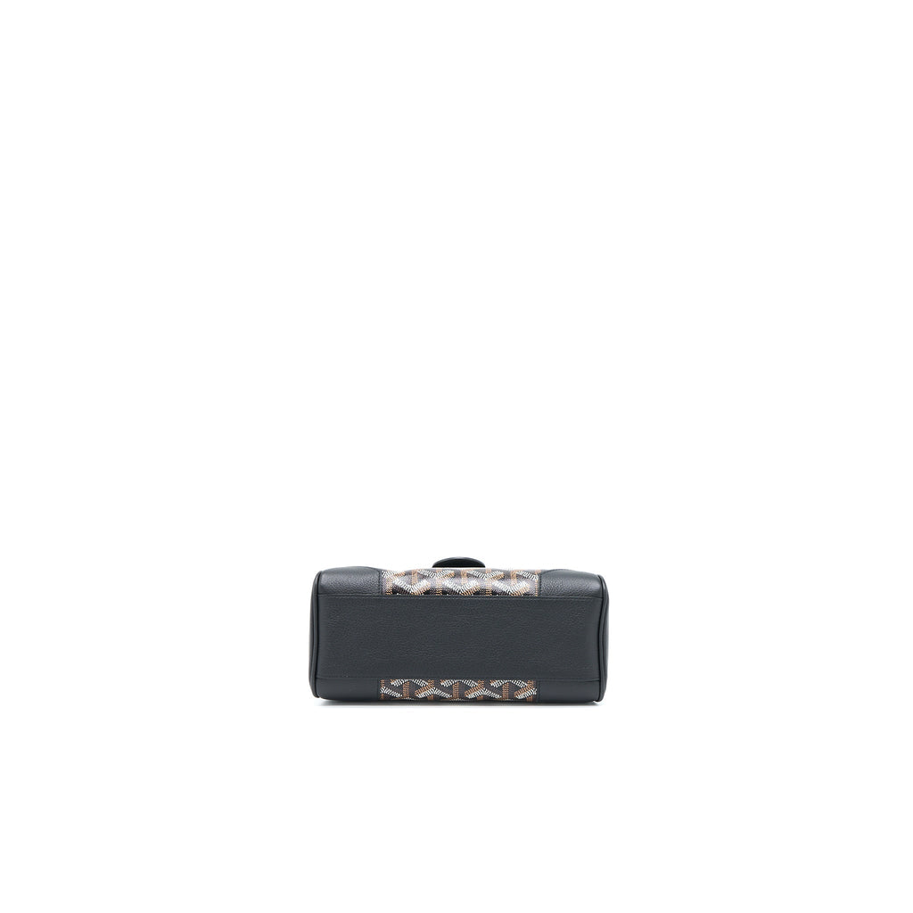 GOYARD SAIGON MINI GOYARDINE CANVAS BLACK/MULTICOLOUR SHW
