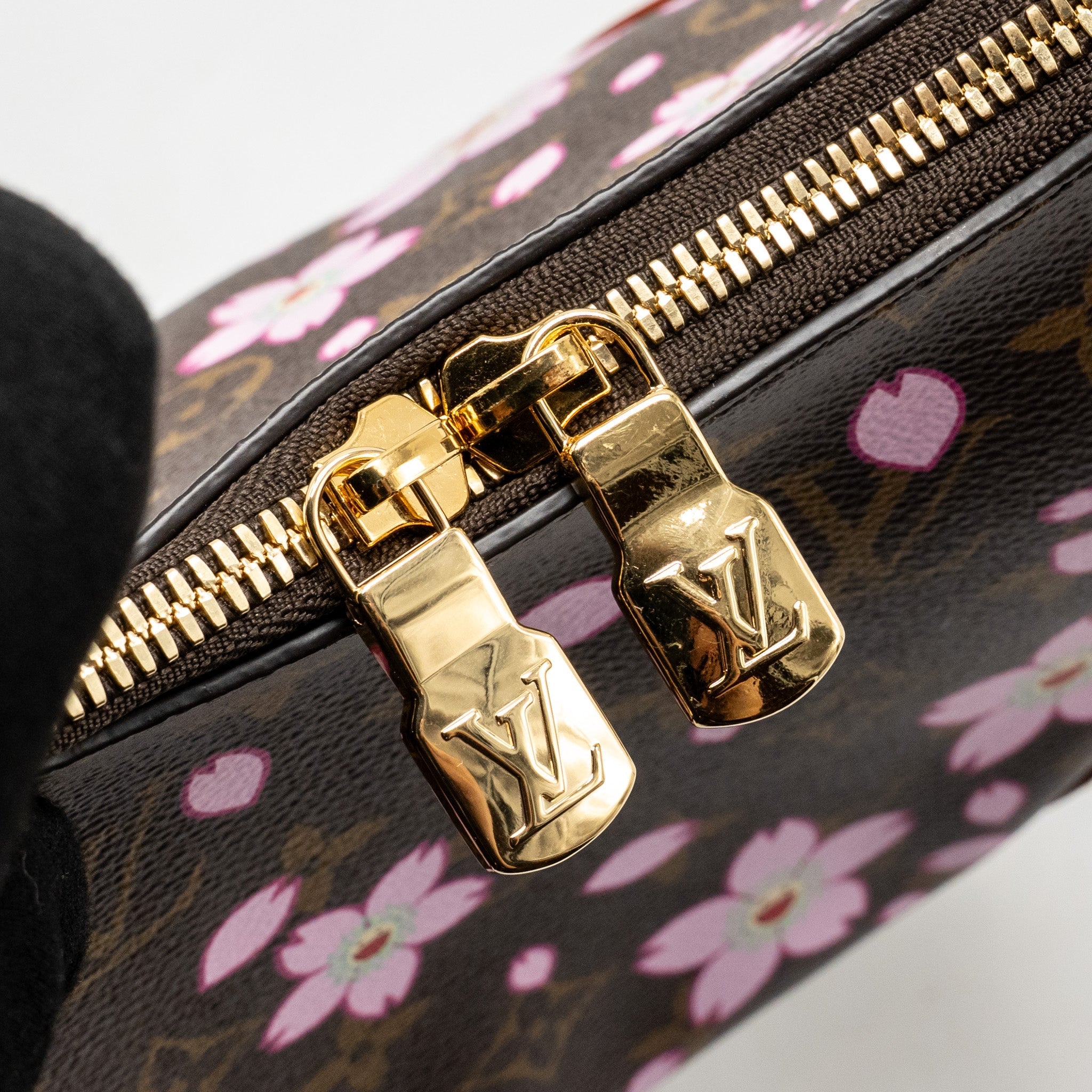 LOUIS VUITTON X TAKASHI MURAKAMI BOULOGNE PM CHERRY BLOSSOM MONOGRAM CANVAS GHW