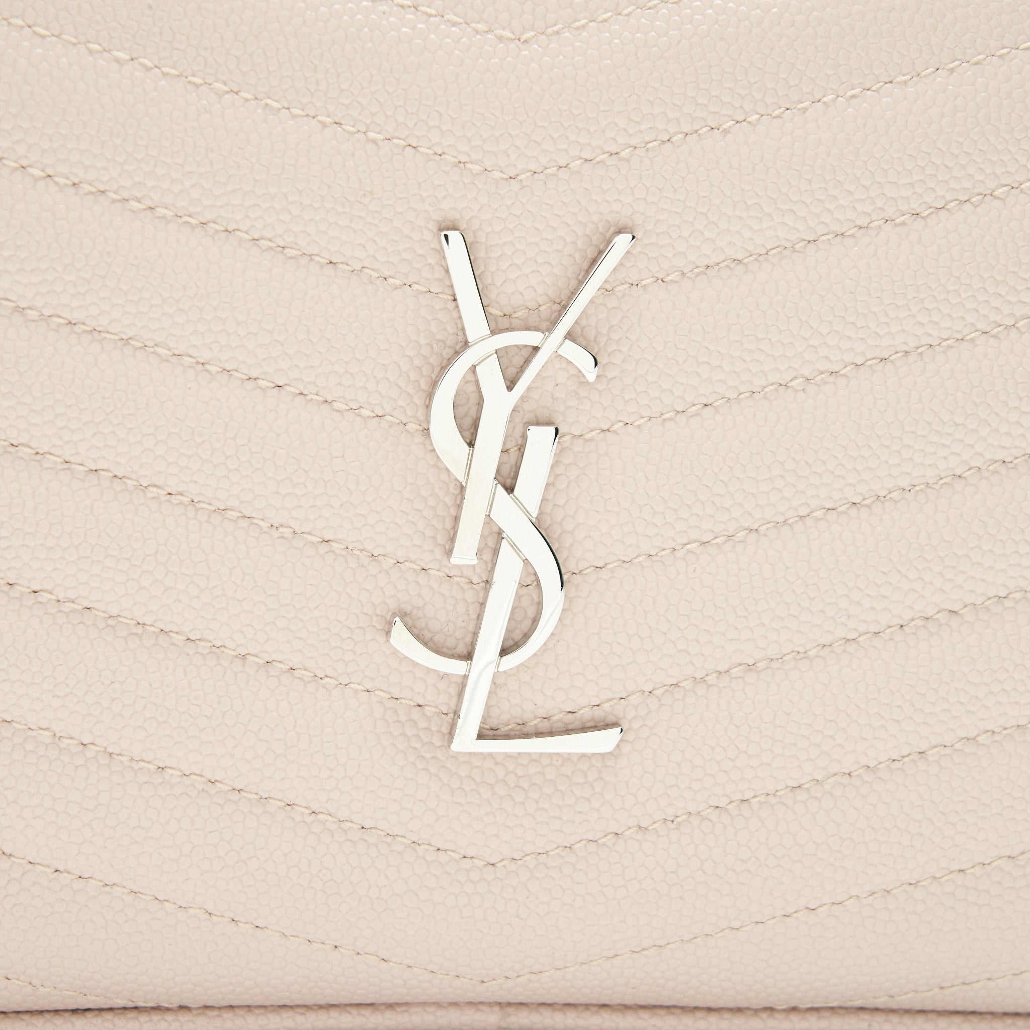 SAINT LAURENT MINI LOU LOU CAMERA BAG LIGHT PINK