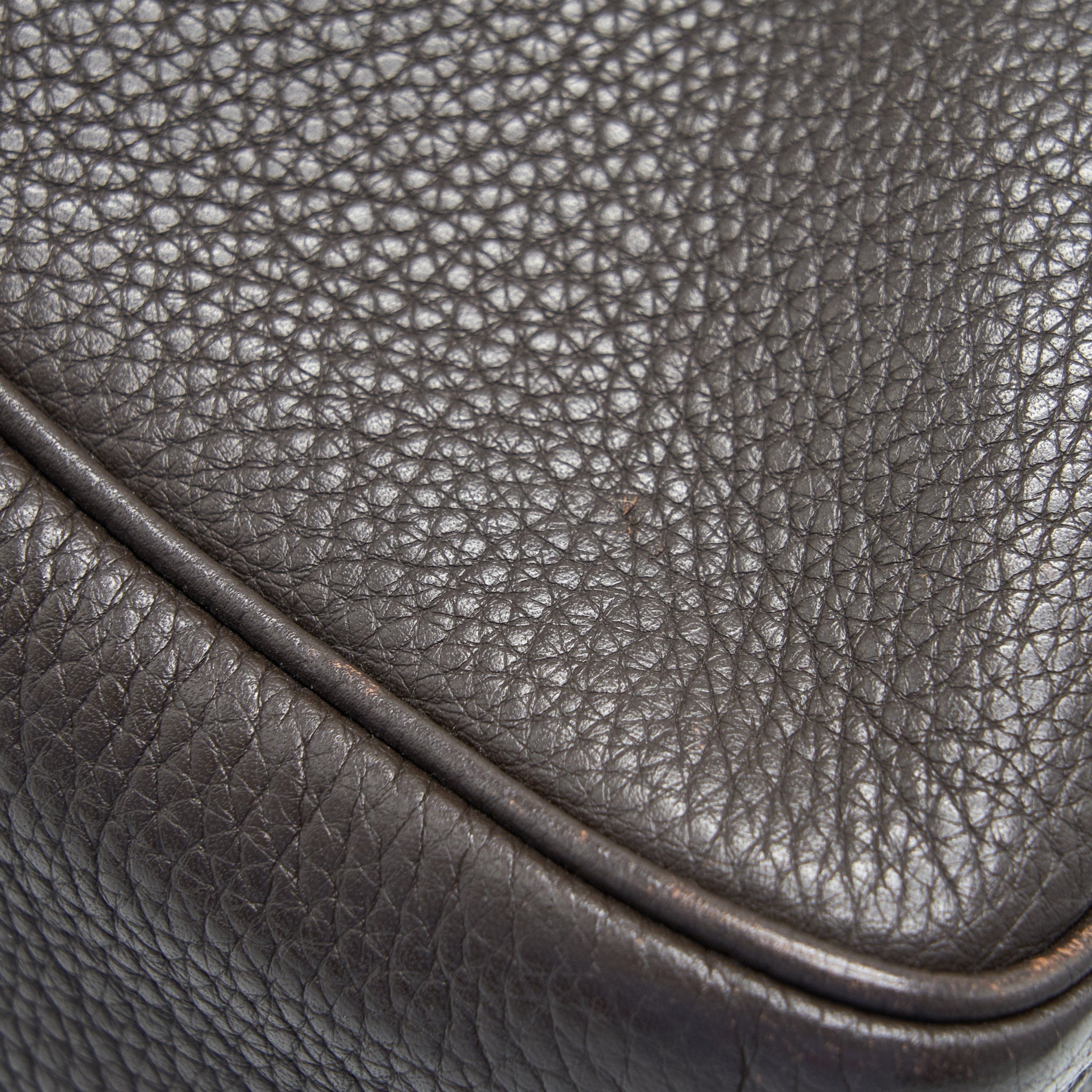 HERMES LINDY 34 CHOCOLATE WITH SHW