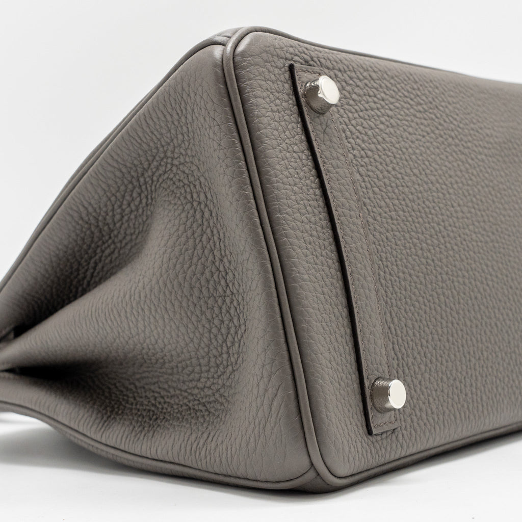 HERMES BIRKIN 30 TOGO GRIS ETAIN SHW