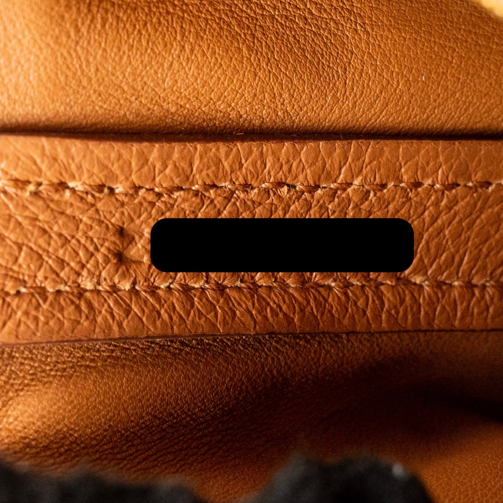 HERMES MINI 24/24 2424-21 BAG EVERCOLOR GOLD GHW