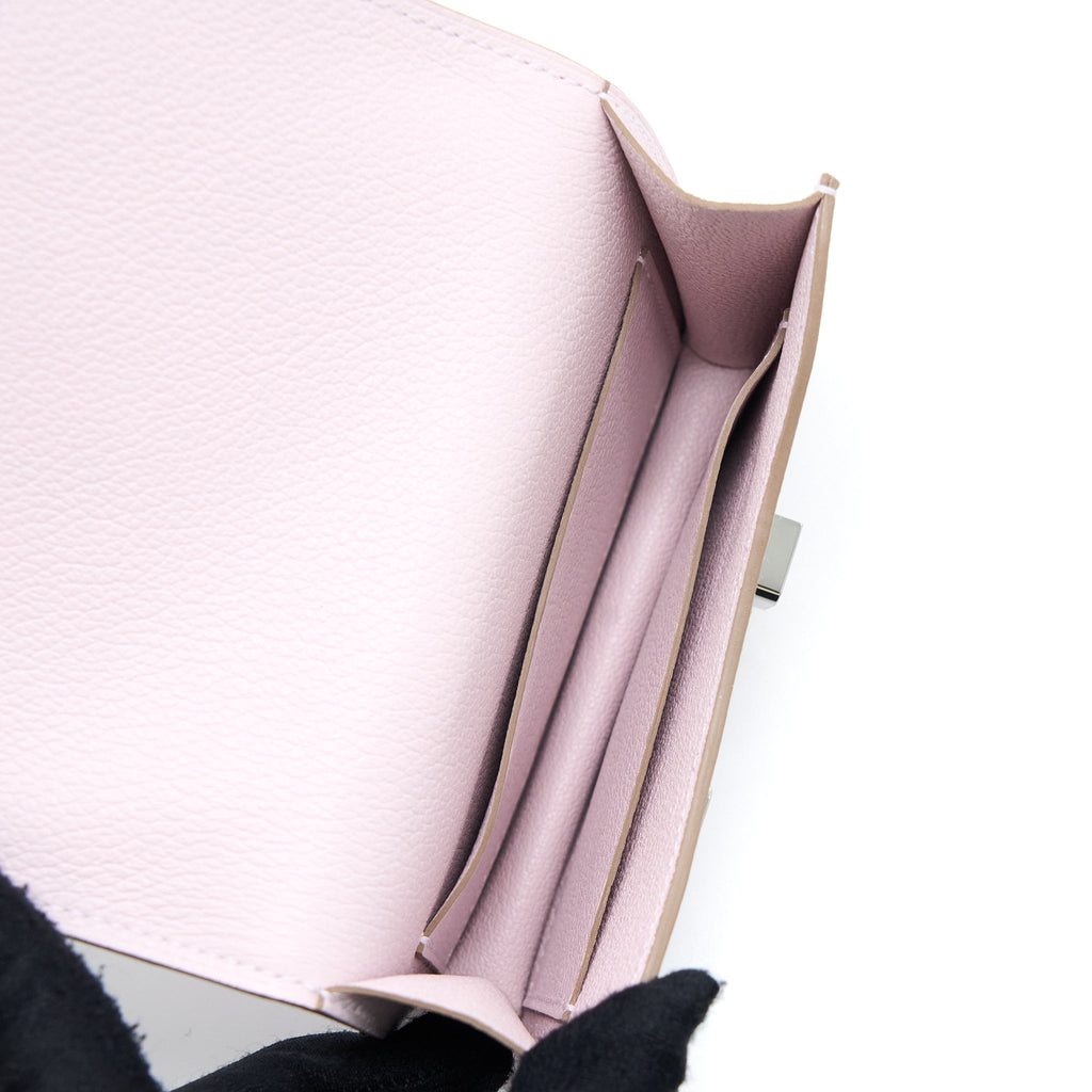 HERMES CONSTANCE SLIM EVERCOLOR MAUVE PALE SHW
