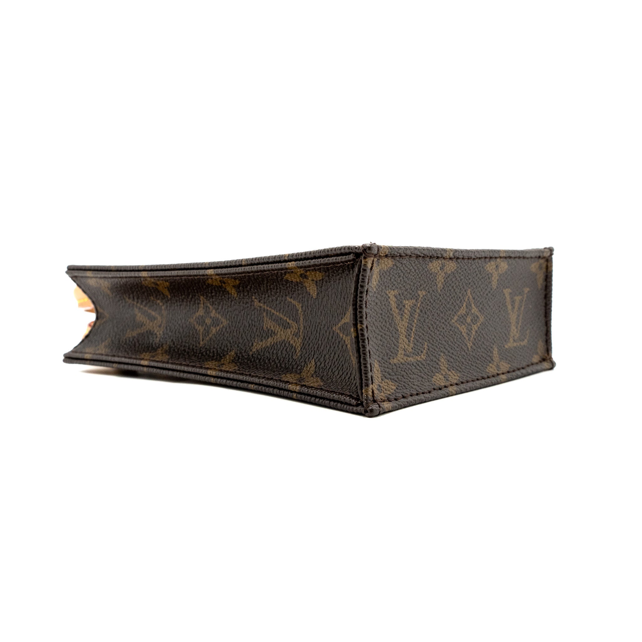 LOUIS VUITTON PETIT SAC PLAT MONOGRAM CANVAS GHW