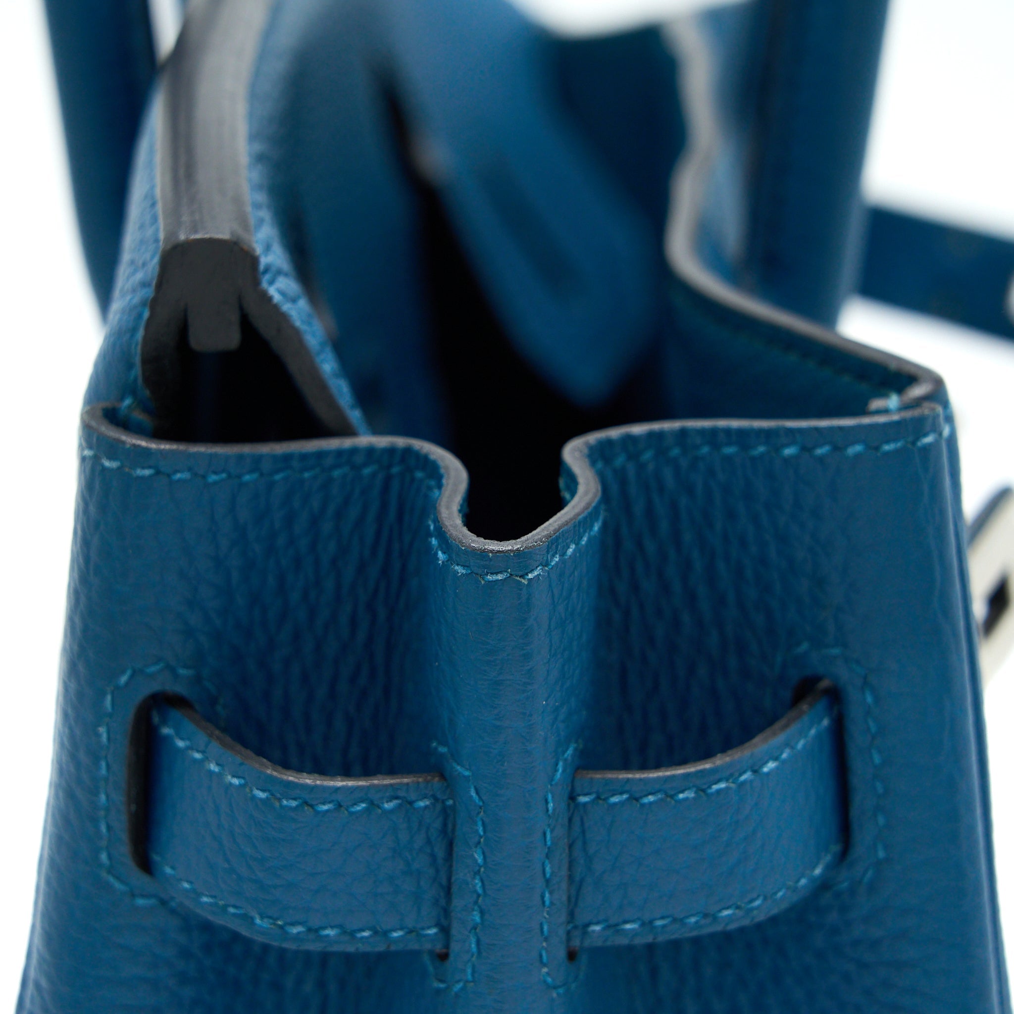 HERMES BIRKIN 30 TOGO S7 BLEU DE GALICE SHW