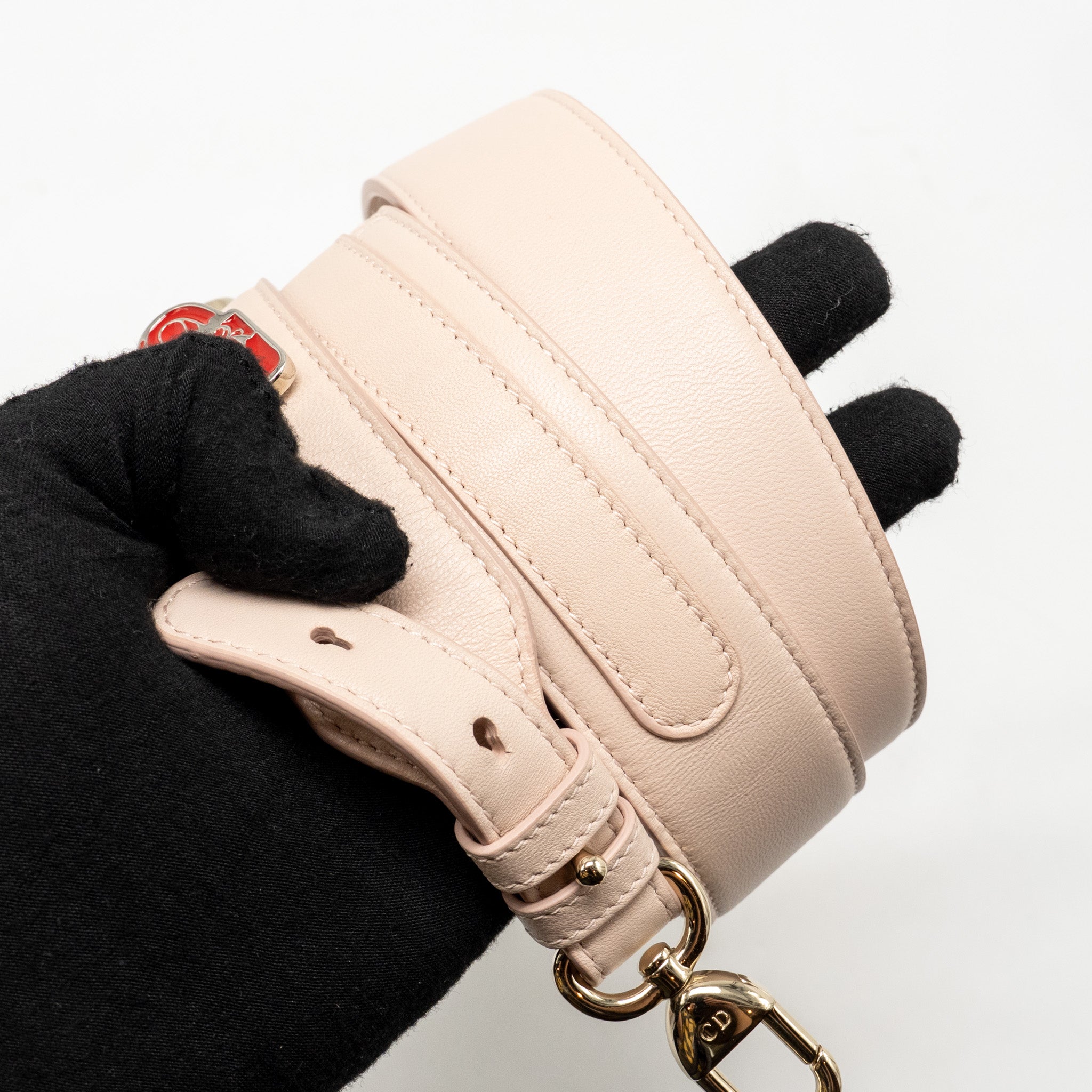 DIOR MY ABC SMALL LADY DIOR LAMBSKIN LIGHT PINK LGHW