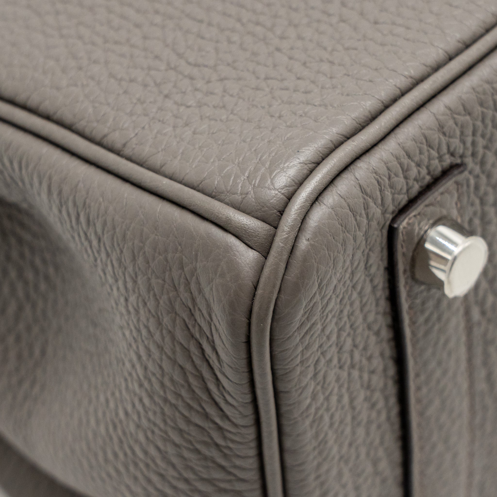 HERMES BIRKIN 30 TOGO GRIS ETAIN SHW