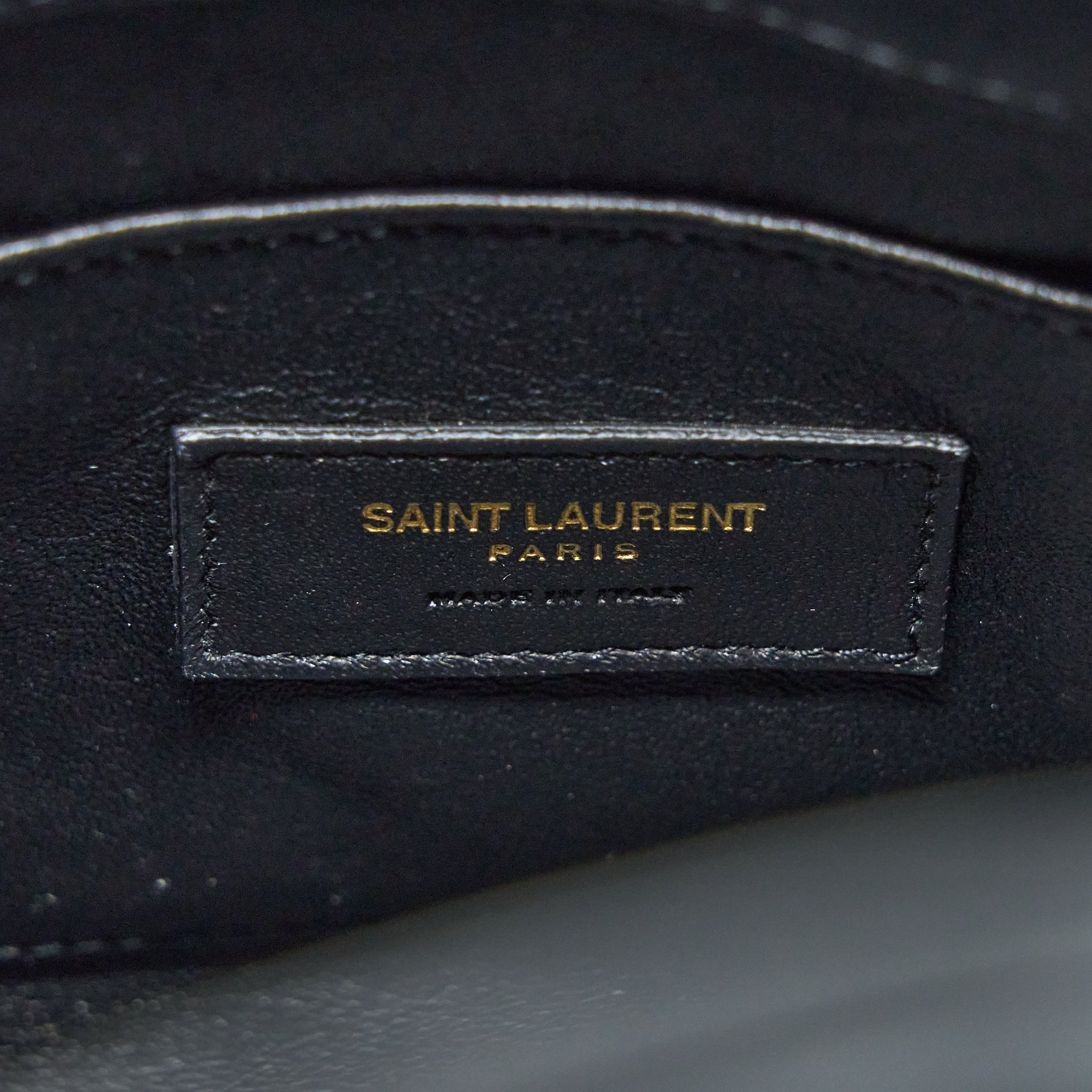 SAINT LAURENT SAC DE JOUR NANO CALFSKIN BLACK GHW