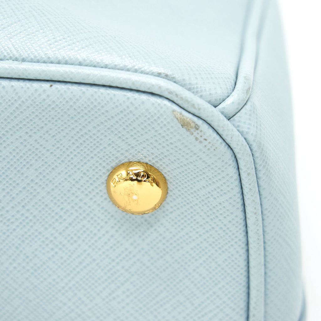 PRADA SAFFIANO TOTE BAG SKYBLUE