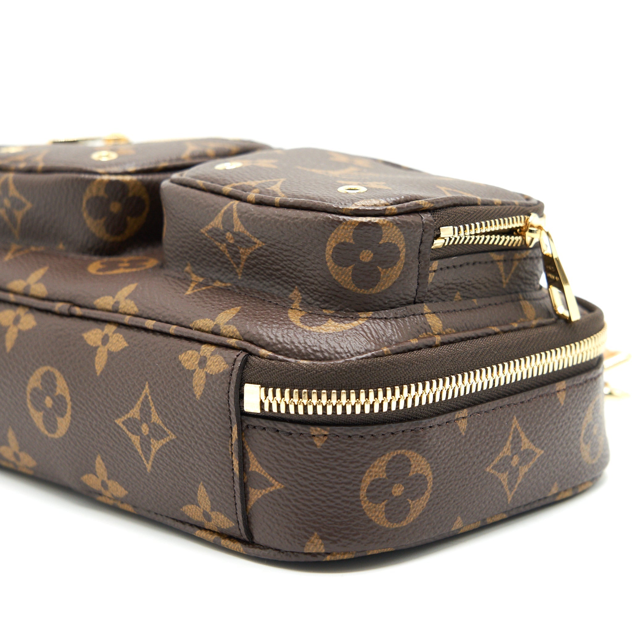 LOUIS VUITTON UTILITY CROSSBODY BAG MONOGRAM CANVAS
