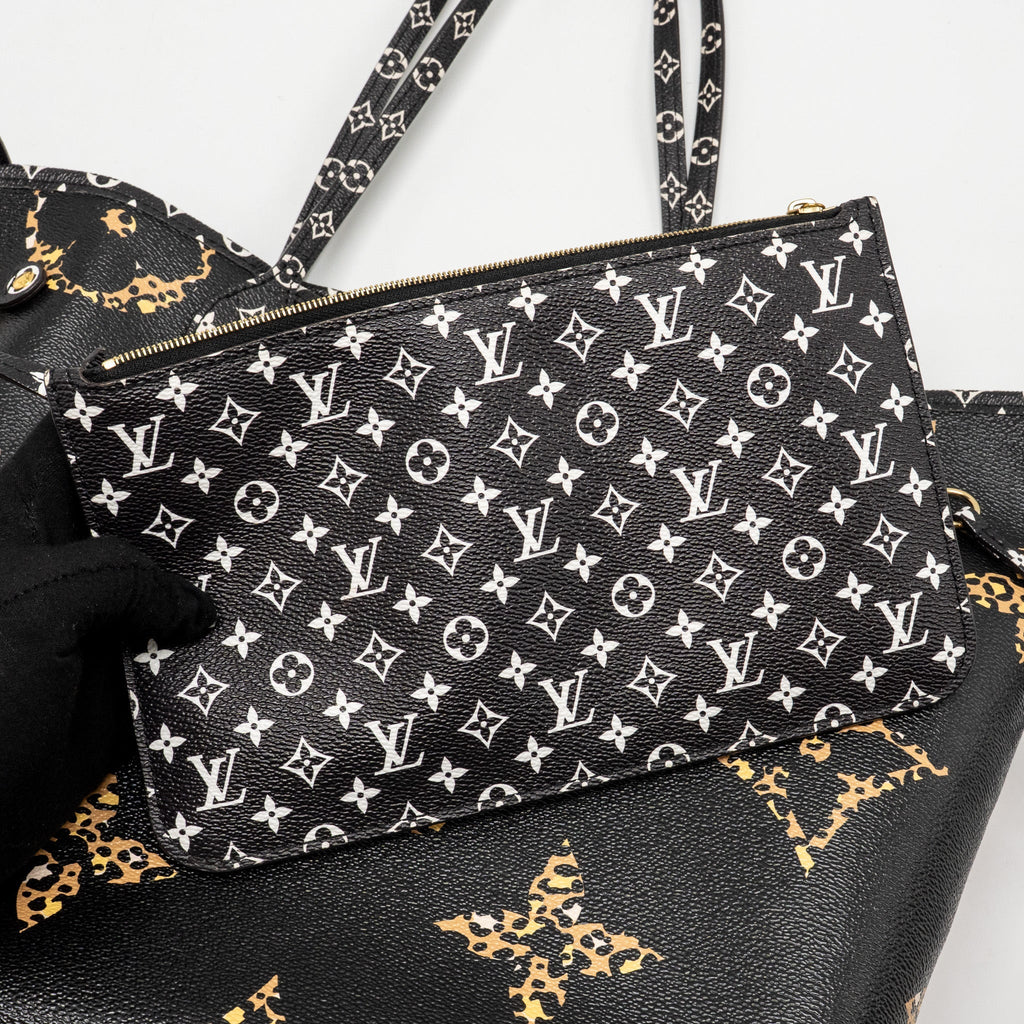 LOUIS VUITTON NEVERFULL MM GIANT MONOGRAM CANVAS MULTICOLOUR GHW