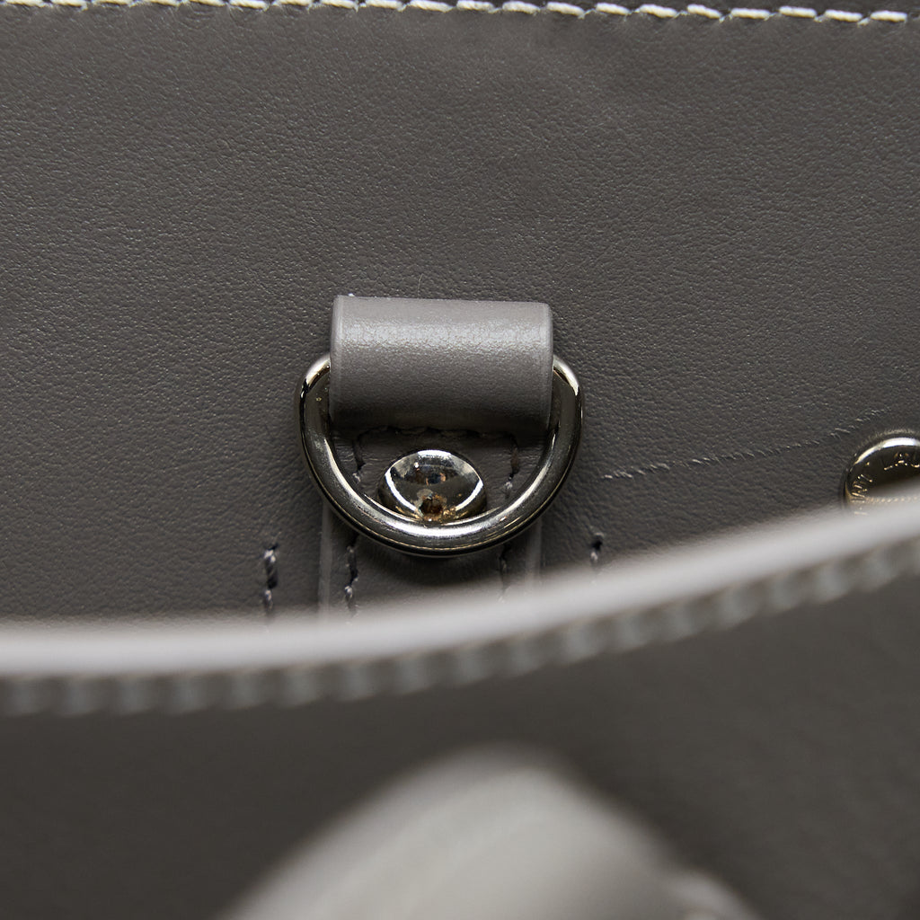 SAINT LAURENT BABY SAC DE JOUR CALFSKIN GREY SHW
