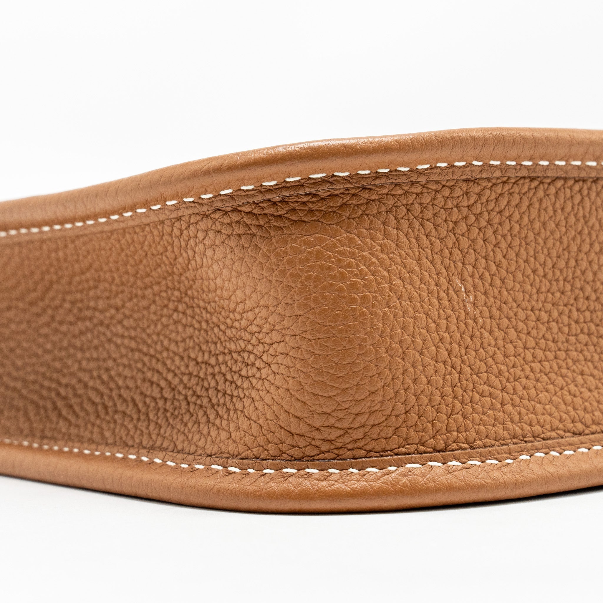HERMES MINI EVELYNE TAURILLON MAURICE GOLD GHW