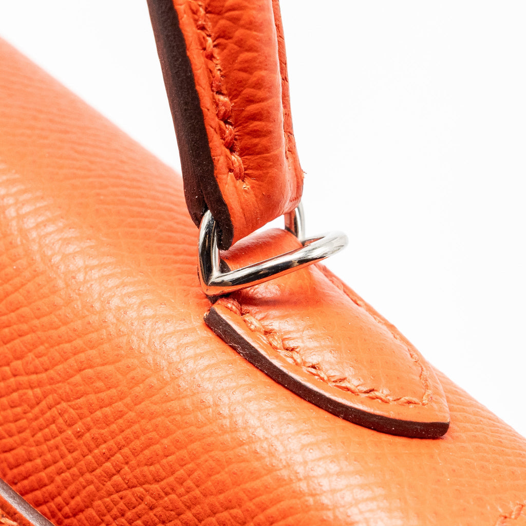HERMES MINI KELLY II EPSOM CAPUCINES SHW