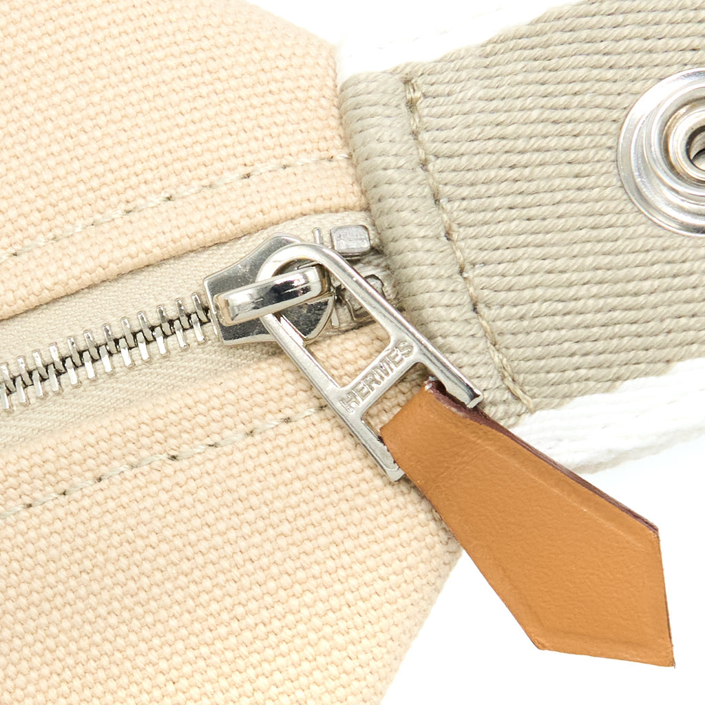 HERMES TROUSSE DE TOILETTE LARGE MODEL BRIDE A BRAC NATUREL SHW