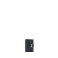 HERMES BEARN CARD HOLDER BOX CALFSKIN BLACK GHW