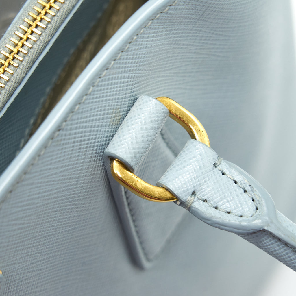 PRADA SAFFIANO TOTE BAG SKYBLUE