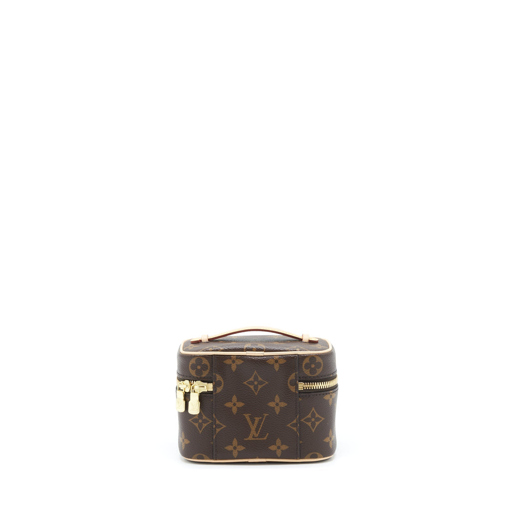 LOUIS VUITTON NANO NICE MONOGRAM CANVAS YEAR 2020