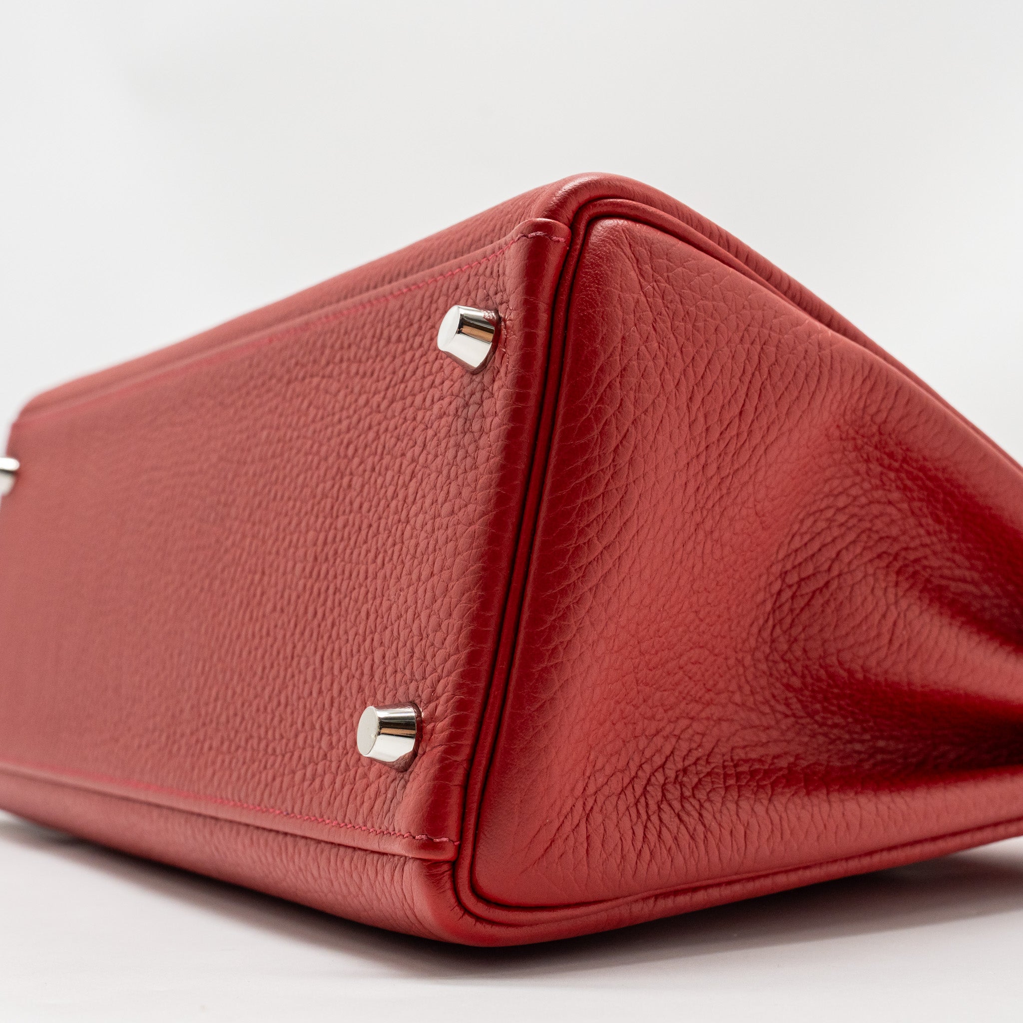 HERMES KELLY 32 CLEMENCE RED SHW