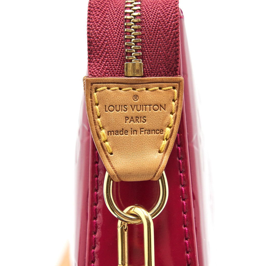 LOUIS VUITTON POTCHETTE ACCESORIES NM MONOGRAM VERNIS INDIAN ROSE