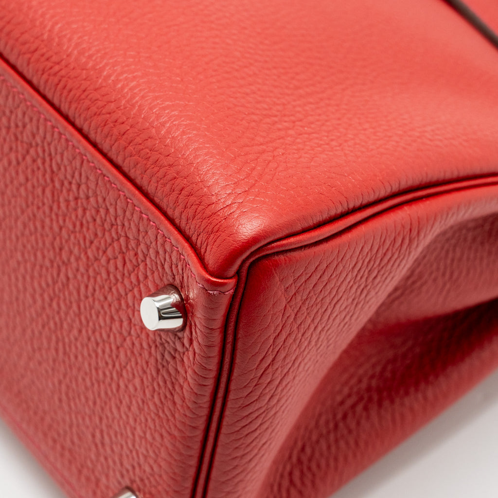 HERMES KELLY 32 CLEMENCE RED SHW