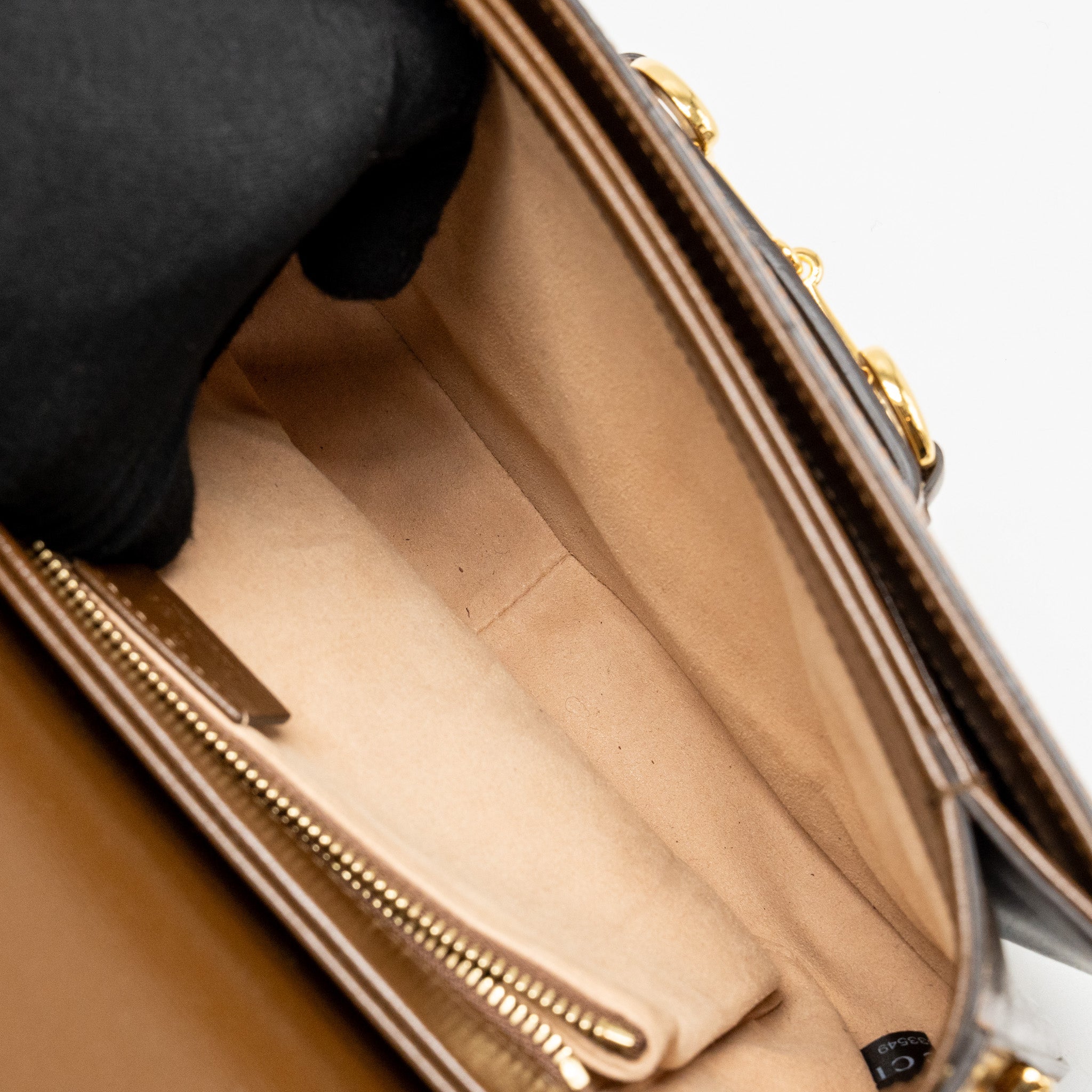 GUCCI HORSEBIT 1955 SHOULDER BAG GG SUPREME CANVAS GHW