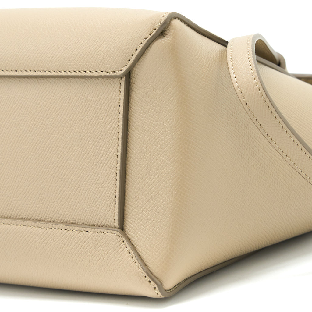 CELINE MICRO BELT BAG LIGHT BEIGE GHW