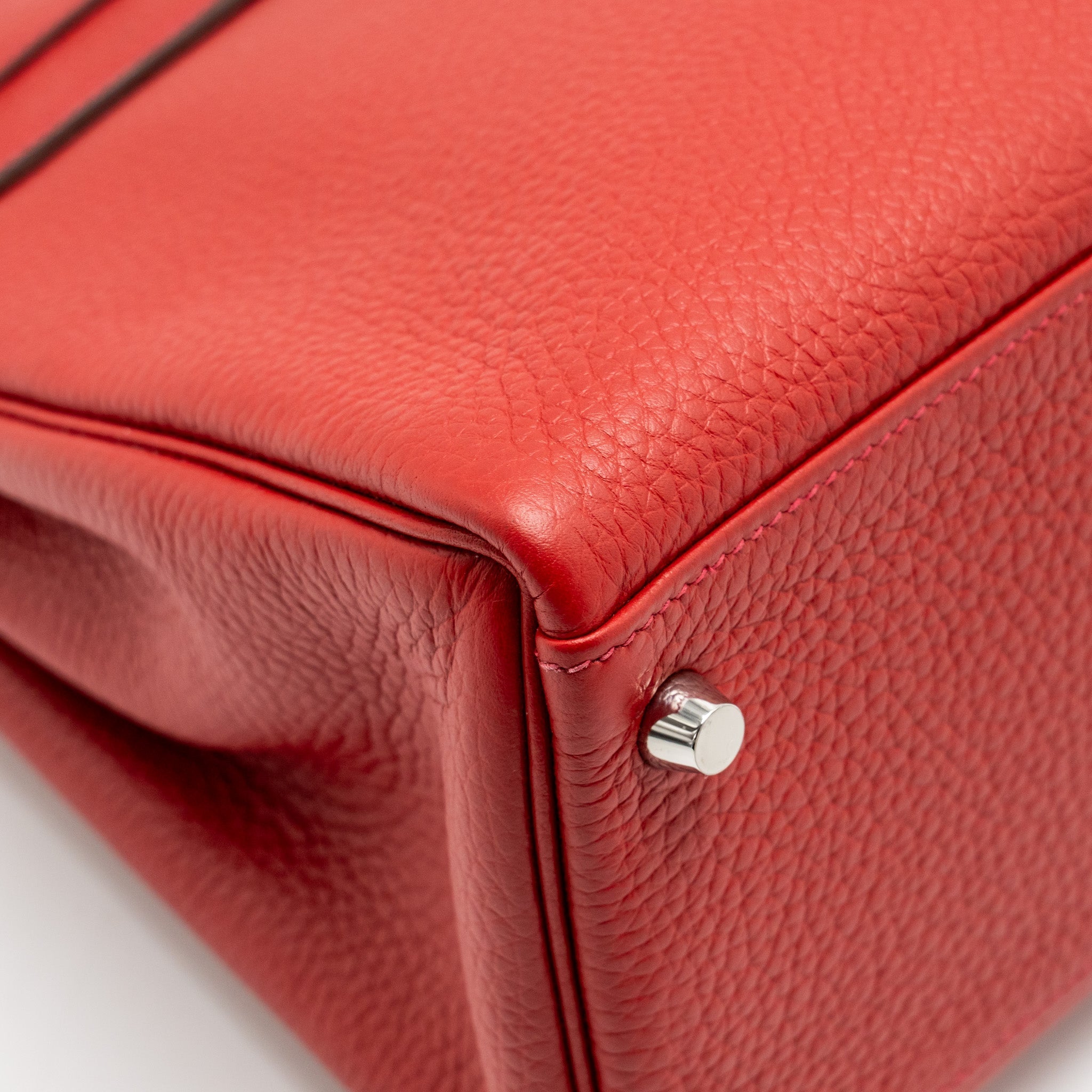HERMES KELLY 32 CLEMENCE RED SHW