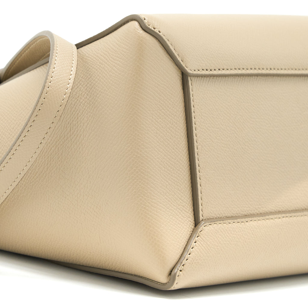 CELINE MICRO BELT BAG LIGHT BEIGE GHW