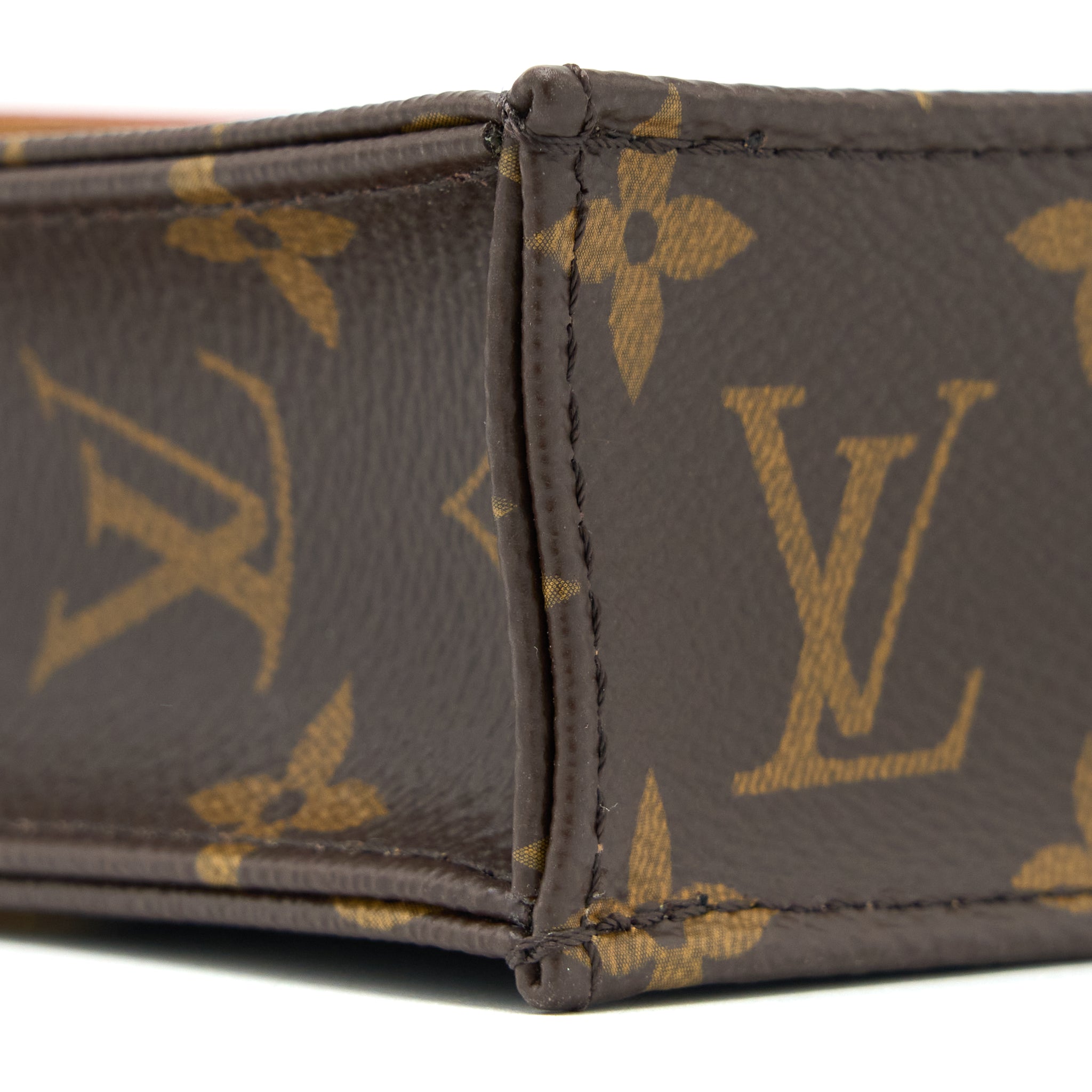 LOUIS VUITTON PETIT SAC PLAT MONOGRAM CANVAS GHW