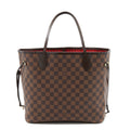 LOUIS VUITTON NEVERFULL MM DAMIER EBENE GHW