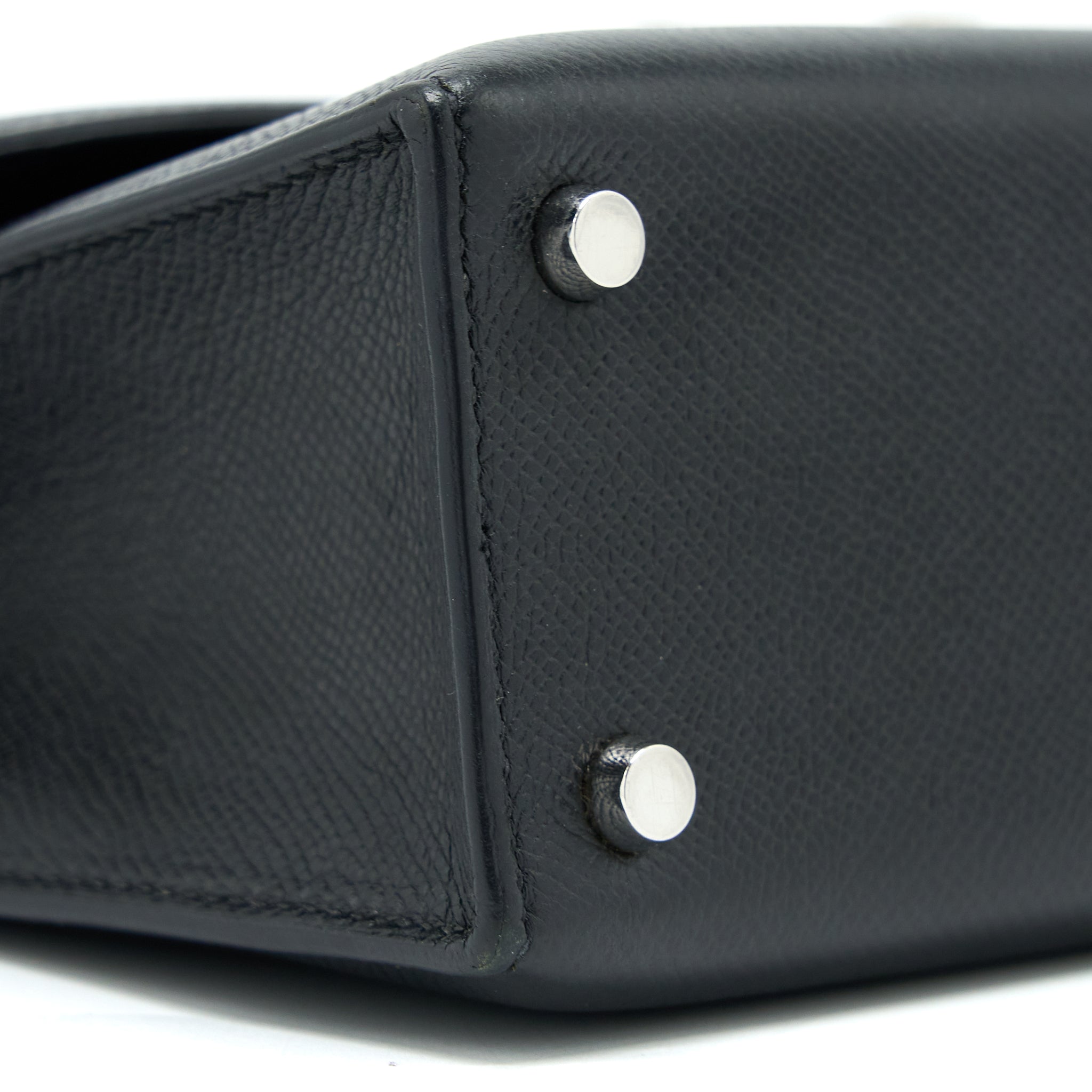 HERMES SAC VERROU 21 EPSOM BLACK SHW
