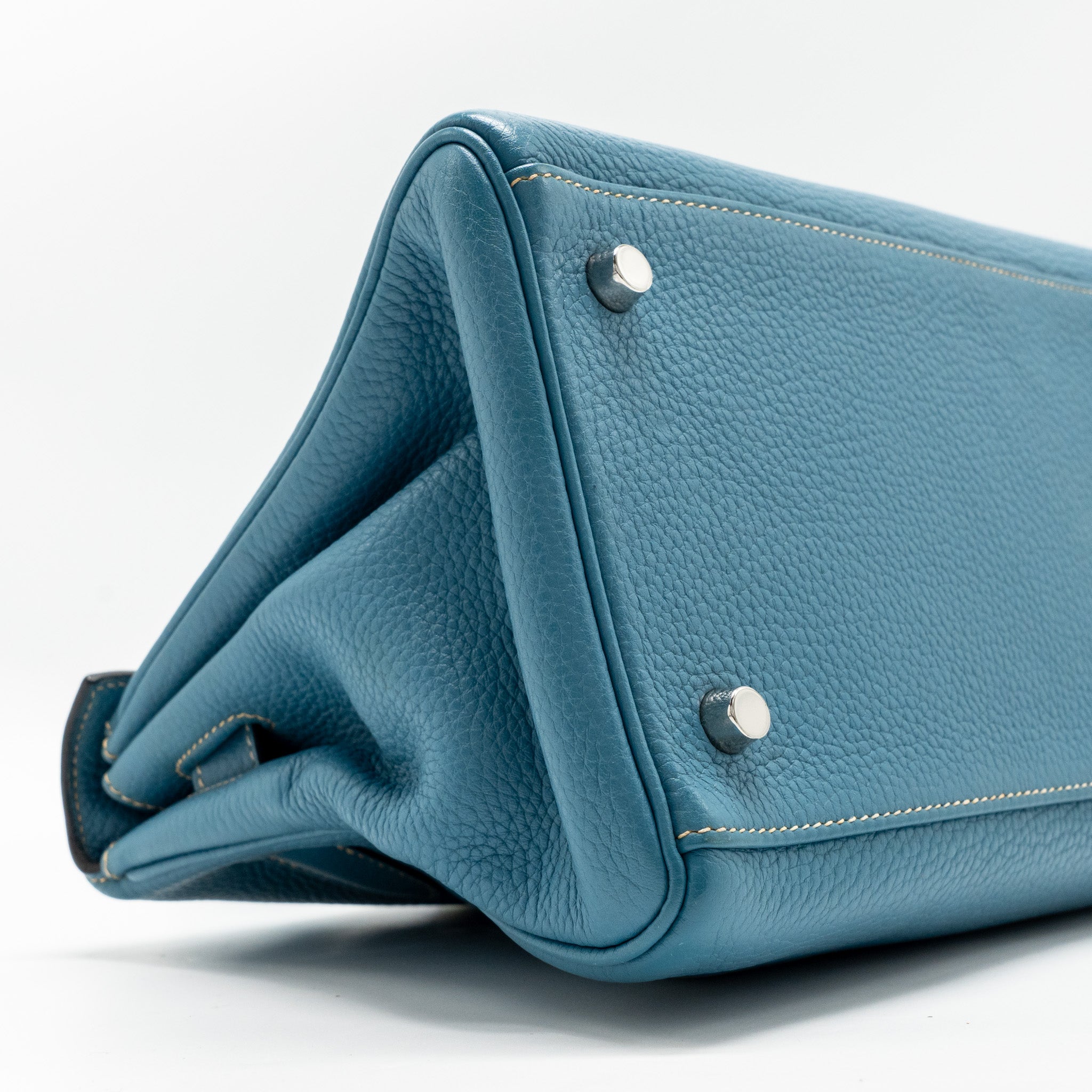 HERMES SHOULDER KELLY CLEMENCE BLUE JEANS SHW