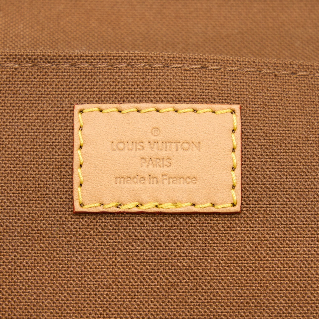 LOUIS VUITTON PETIT SAC PLAT MONOGRAM CANVAS GHW
