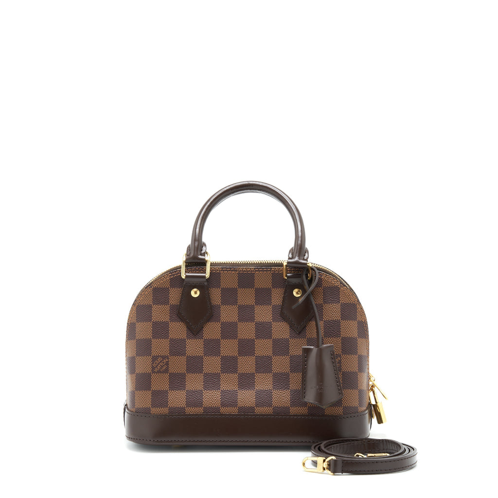 LOUIS VUITTON ALMA BB DAMIER EBENE GHW
