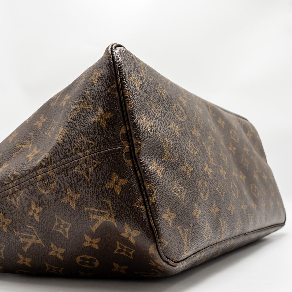 LOUIS VUITTON NEVERFULL GM MONOGRAM CANVAS GHW