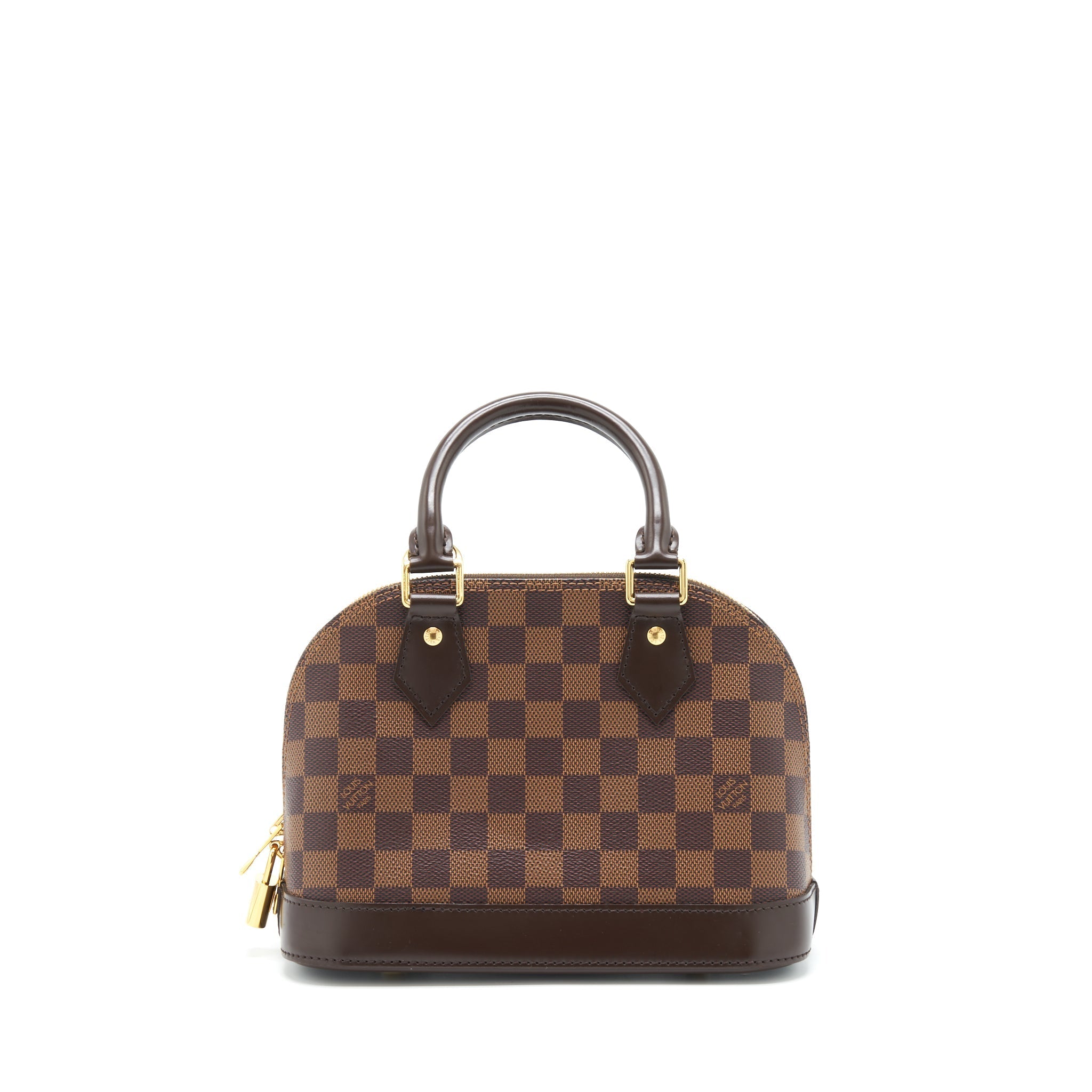 LOUIS VUITTON ALMA BB DAMIER EBENE GHW