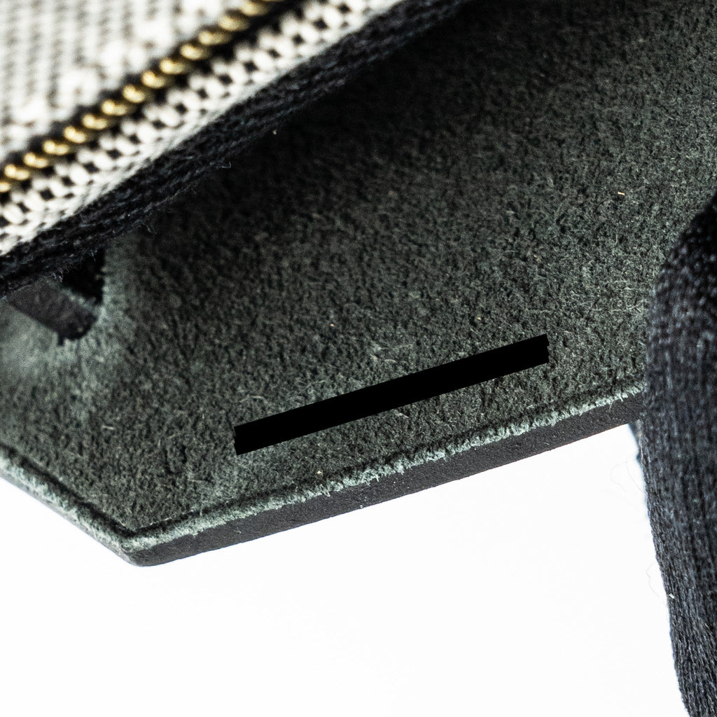HERMES HERBAG 31 ZIP BAG TOILE H PLUME CANVAS / HUNTER LEATHER BLACK / ECRU GHW