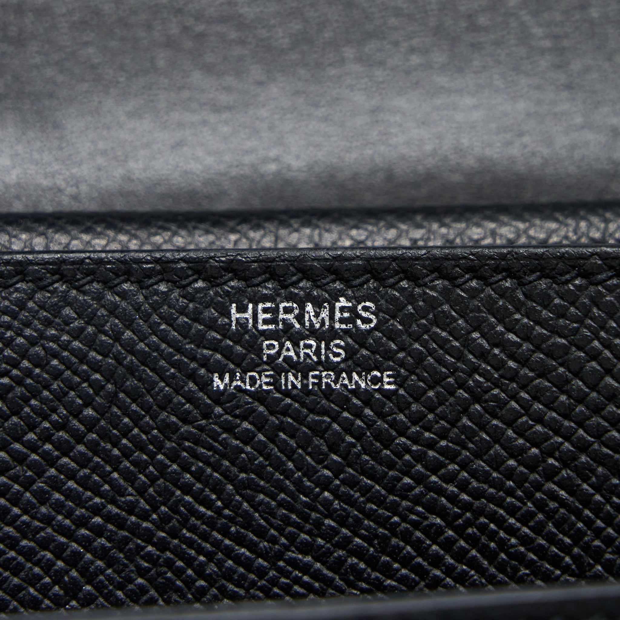 HERMES SAC VERROU 21 EPSOM BLACK SHW