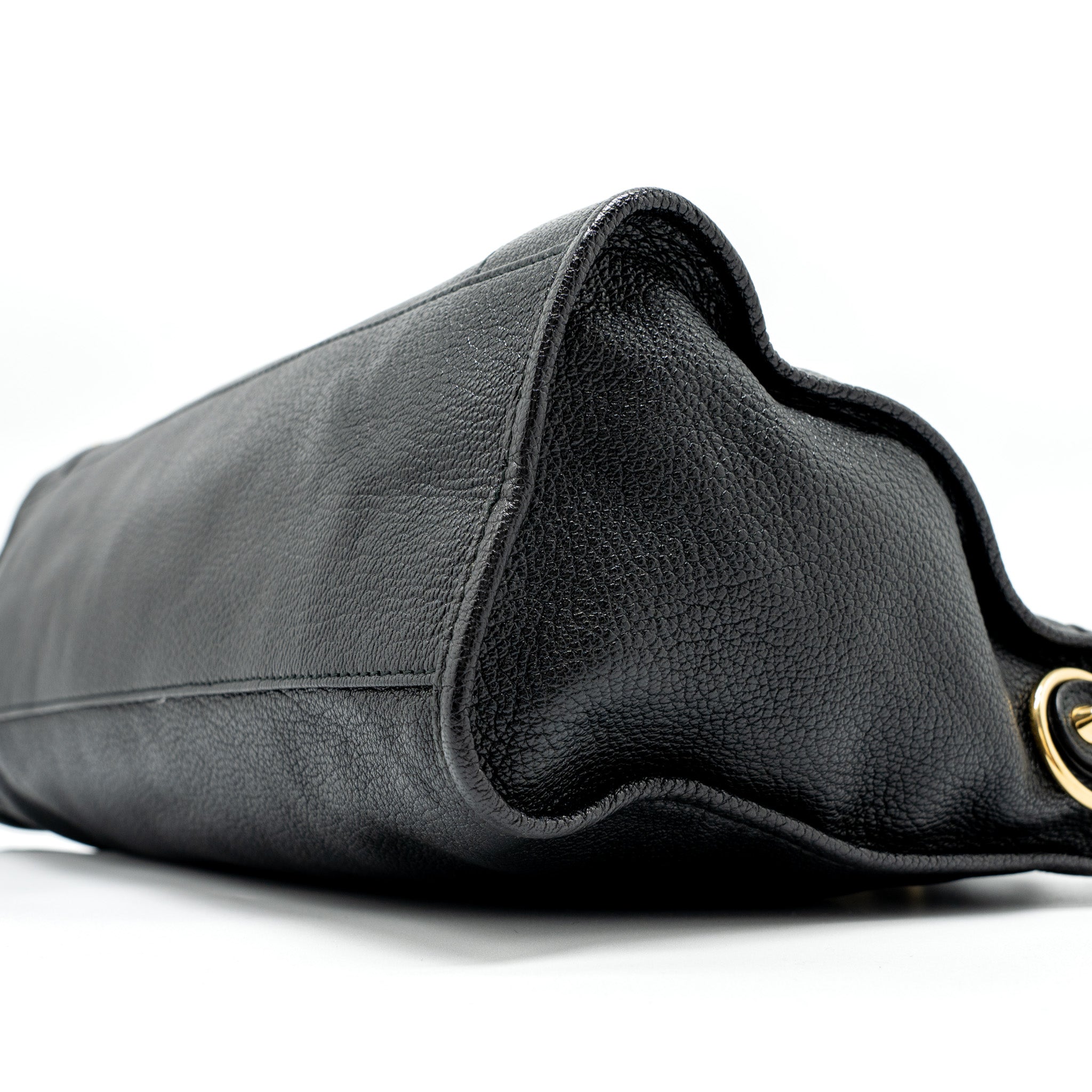 BALENCIAGA CLASSIC CITY BAG LEATHER BLACK GHW